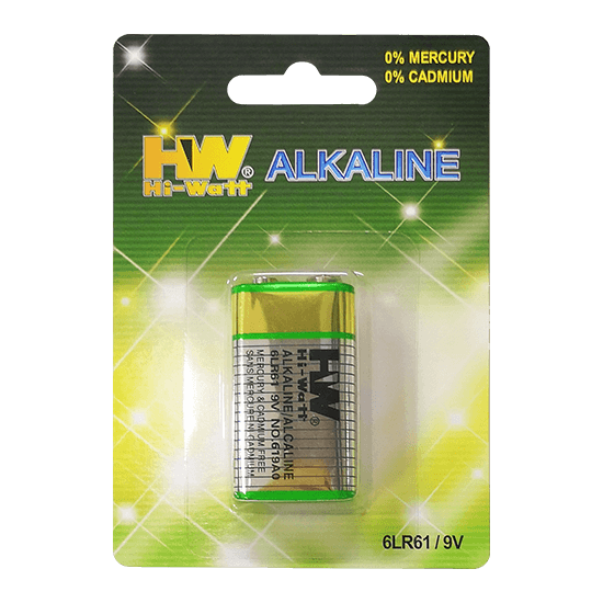 HW Alcalina 9V