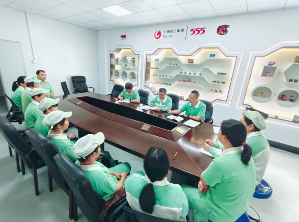 Process quality management training was conducted at the plant