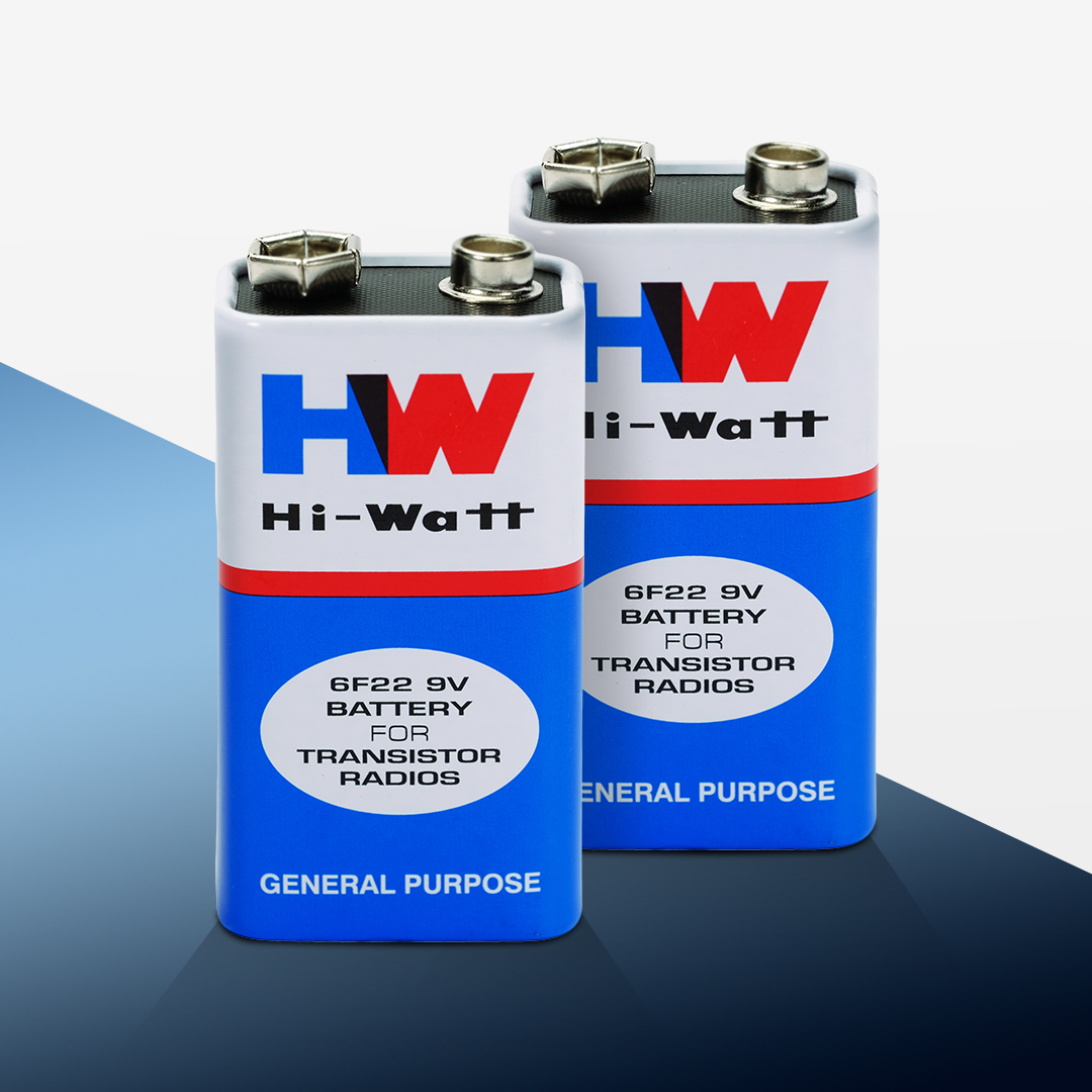 HW Regular Carbon Zinc 9V
