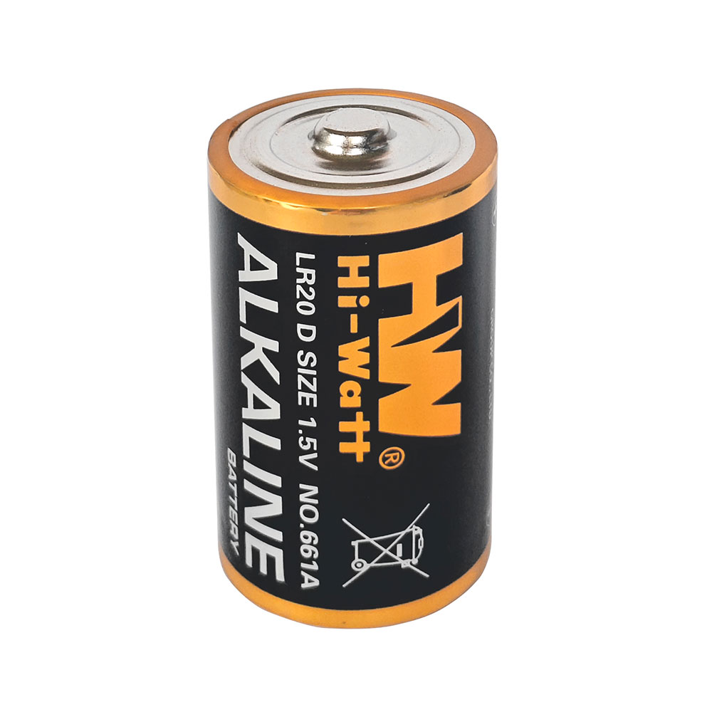 HW Alkaline LR20 D Size Battery(New Model)